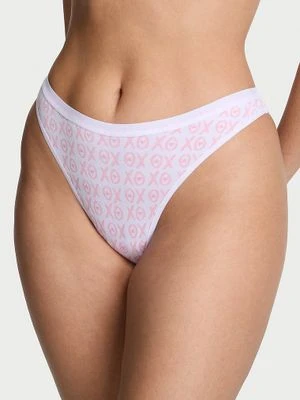 Victoria's Secret Stringi bawełniane High-Leg Scoop