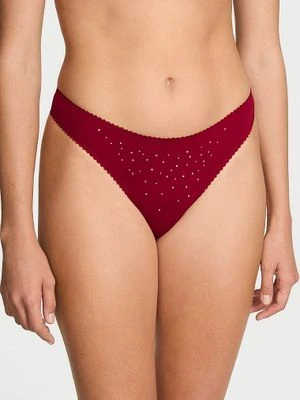 Victoria's Secret Stringi bawełniane z cekinami Sparkle