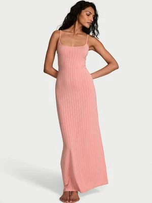 Zdjęcie produktu Victoria's Secret Sukienka długa maxi z modalu Ultra-Fine Slip