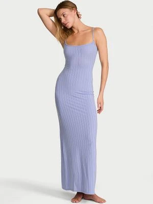 Victoria's Secret Sukienka długa maxi z modalu Ultra-Fine Slip