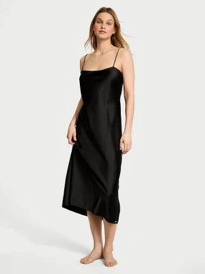 Victoria's Secret Suknia długa satynowa maxi Luxe