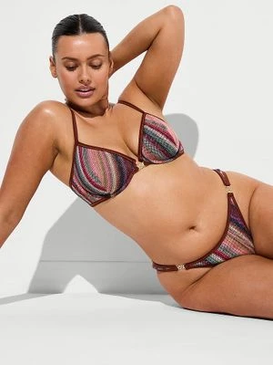 Victoria's Secret Swim Góra od bikini Shimmer Stripe