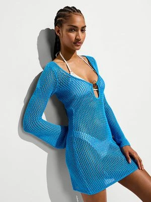 Victoria's Secret Swim Sukienka dziurkowana na plażę Beachwear Crochet 3CB7