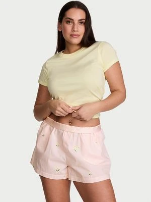 Victoria's Secret Szorty od piżamy bawełniane Mix & Match Heritage