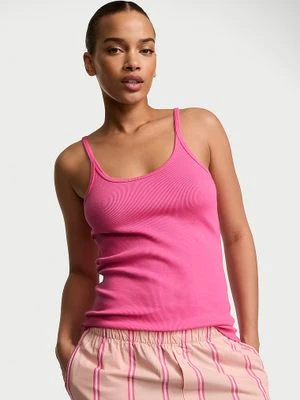 Victoria's Secret Top bawełniany do spania Mix & Match