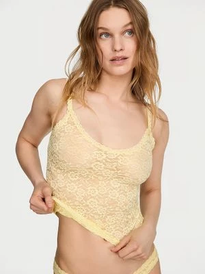 Victoria's Secret Top koronkowy na cienkich ramiączkach Cami