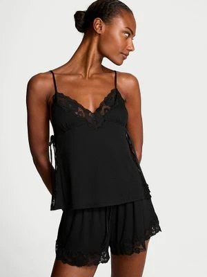 Victoria's Secret Zestaw do spania z modalu - top na ramiączkach i szorty
