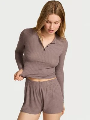 Victoria's Secret Zestaw z modalu - bluzka i szorty Lounge