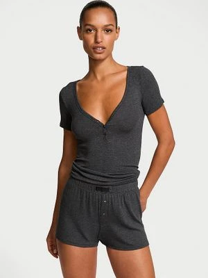 Victoria's Secret Zestaw z modalu do spania - t-shirt i szorty
