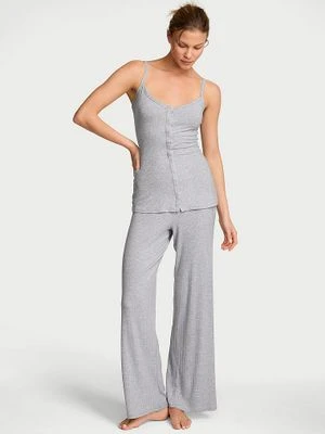 Victoria's Secret Zestaw z modalu do spania - top i spodnie SoSoft Wide-Rib