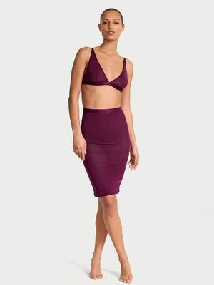 Victoria's Secret Zestaw z półprześwitującego materiału - braletka i spódnica