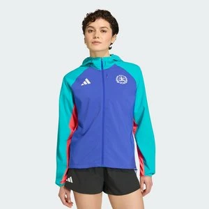 Vienna Marathon Running Jacket Adidas niebieski