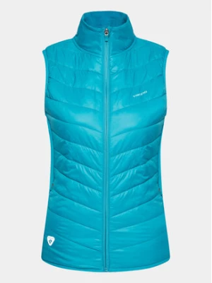 Viking Bezrękawnik Becky Pro Primaloft Lady 600/23/2331 Turkusowy Regular Fit