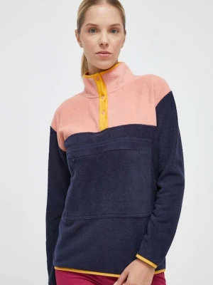 Viking bluza sportowa Lakeside Bamboo kolor granatowy wzorzysta 740/25/4242