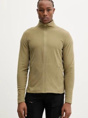 Viking bluza sportowa Tesero kolor zielony gładka