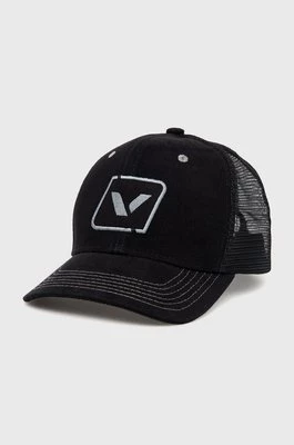Viking czapka z daszkiem Track kolor czarny gładka 802/24/1996