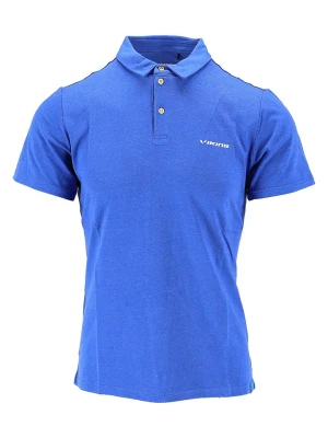 Viking Funkcyjna koszulka polo "Sasando" w kolorze niebieskim rozmiar: L