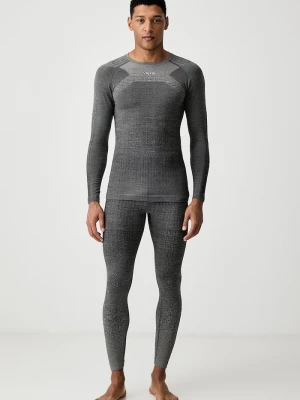 Viking kombinezon funkcyjny męski z dodatkiem merino Altis Set Merino czarny