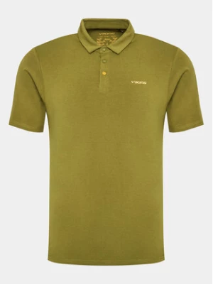 Viking Polo Viking Bamboo Winslow Man 500/25/6664 Zielony Regular Fit