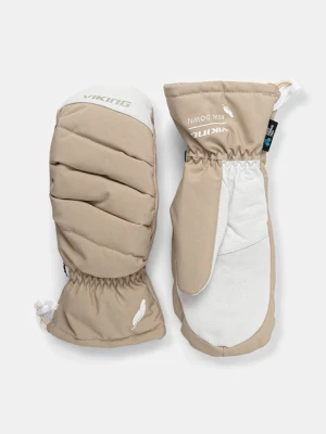 Viking rękawice narciarskie Ogama Ski kolor beżowy 112/27/0301