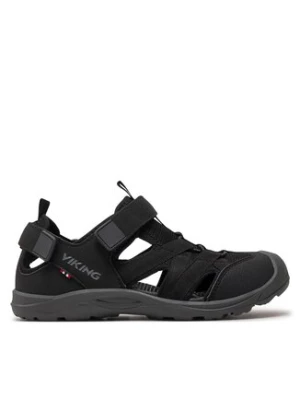 Viking Sandały Adventure Sandal 2V 3-53695-277 Czarny