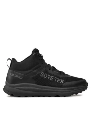 Viking Sneakersy Stride Mid Gtx M GORE-TEX 3-94590-2 Czarny