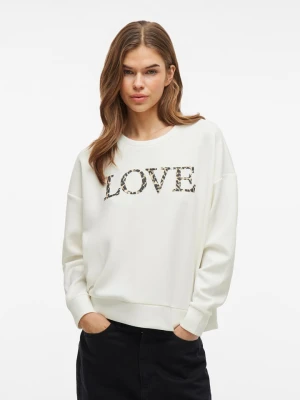 Vila Bluza w kolorze białym rozmiar: L