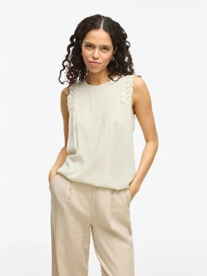 Vila Bluzka "Pernillu" w kolorze kremowym rozmiar: 42