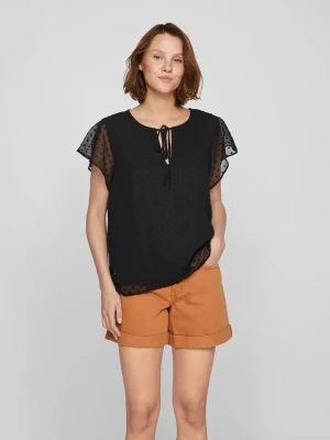 Vila Bluzka w kolorze czarnym rozmiar: 36