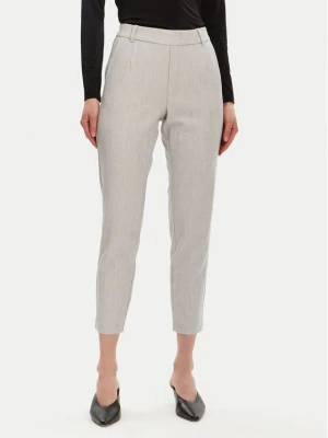 Vila Chinosy Varone 14087406 Szary Slim Fit