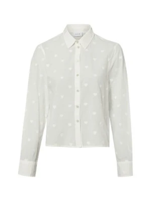 Vila Damska bluzka koszulowa - VIValenta Kobiety Bawełna (100%) biały jednolity,