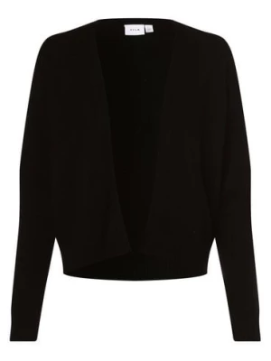 Vila Dzianinowe wdzianko Kobiety Sztuczne włókno czarny jednolity,