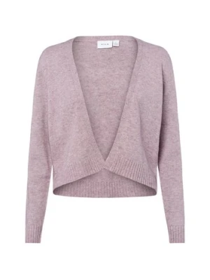 Vila Dzianinowe wdzianko Kobiety Sztuczne włókno lila jednolity,