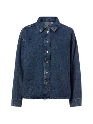 Vila Dżinsowa bluzka damska - VICreek Kobiety Jeansy niebieski,