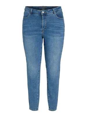 Vila Dżinsy - Skinny fit - w kolorze niebieskim rozmiar: 46