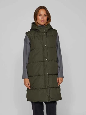 Vila Kamizelka pikowana w kolorze khaki rozmiar: 38