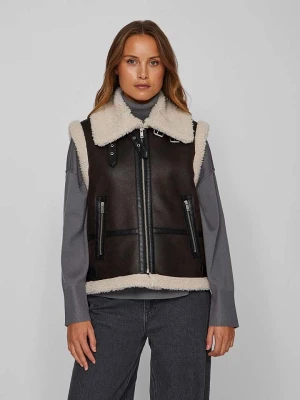 Vila Kamizelka w kolorze ciemnobrązowym rozmiar: 42