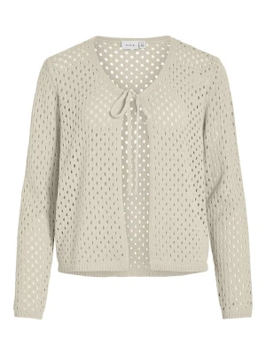 Vila Kardigan "Catzu" w kolorze kremowym rozmiar: XS