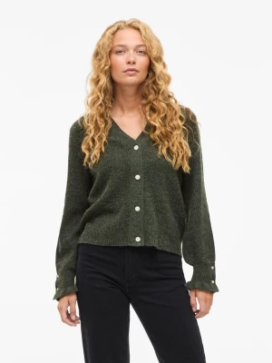 Vila Kardigan "Vitilda" w kolorze khaki rozmiar: M