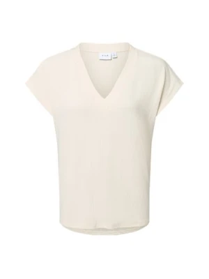 Vila Koszulka damska - VIDimita Kobiety biały jednolity,