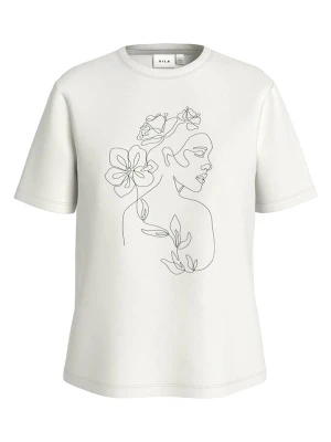 Vila Koszulka w kolorze białym rozmiar: S