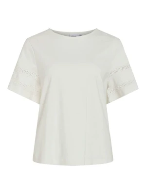 Vila Koszulka w kolorze białym rozmiar: M