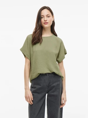 Vila Koszulka w kolorze khaki rozmiar: 38