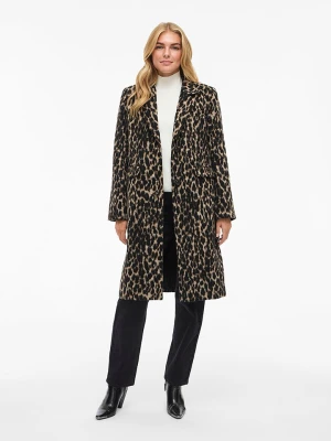 Vila Płaszcz przejściowy w kolorze beżowo-czarnym rozmiar: 34
