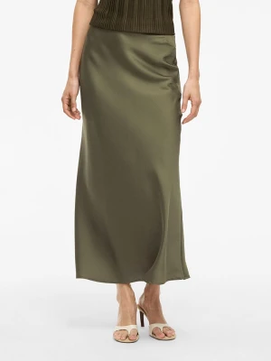 Vila Spódnica "Lette" w kolorze khaki rozmiar: 40