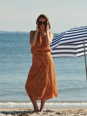 Vila Spódnica w kolorze pomarańczowym rozmiar: 40