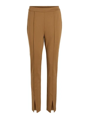Vila Spodnie w kolorze karmelowym rozmiar: 34