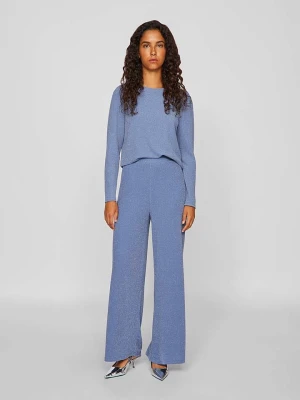 Vila Spodnie w kolorze niebieskim rozmiar: M