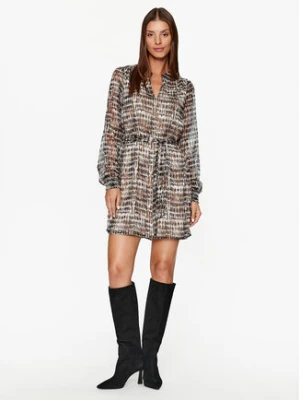 Vila Sukienka codzienna Falia 14087649 Beżowy Regular Fit