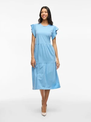 Vila Sukienka "Summer" w kolorze błękitnym rozmiar: L